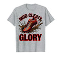 Mud Cleats Glory Soccer T-Shirt - Minimalist Print Unisex - T-Shirt, Sweatshirt, Hoodie