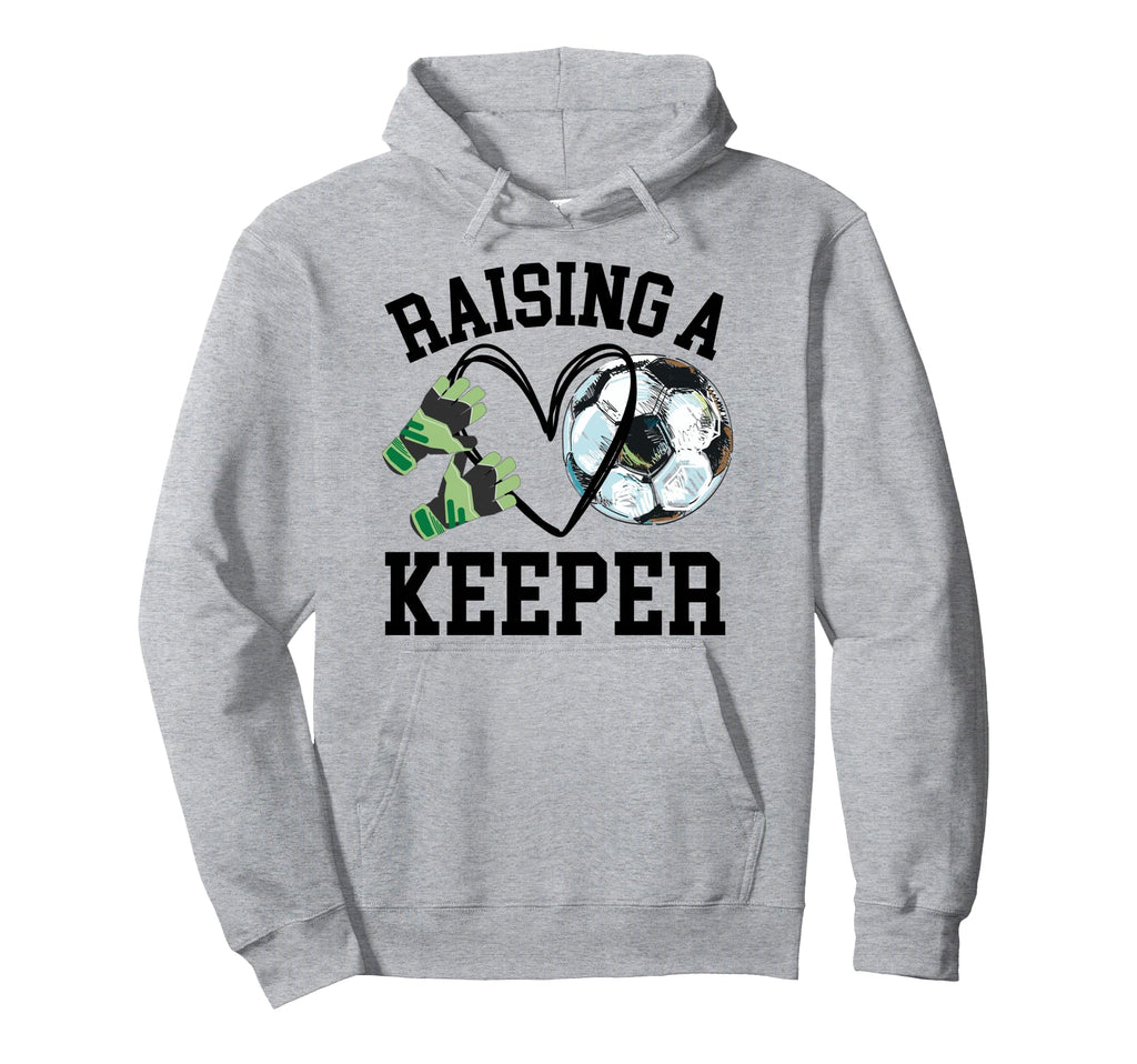 Keeper Mom Goalkeeper Soccer Mama Hoodie - Minimalist Print for Adults - T-Shirt, Sweatshirt, Hoodie