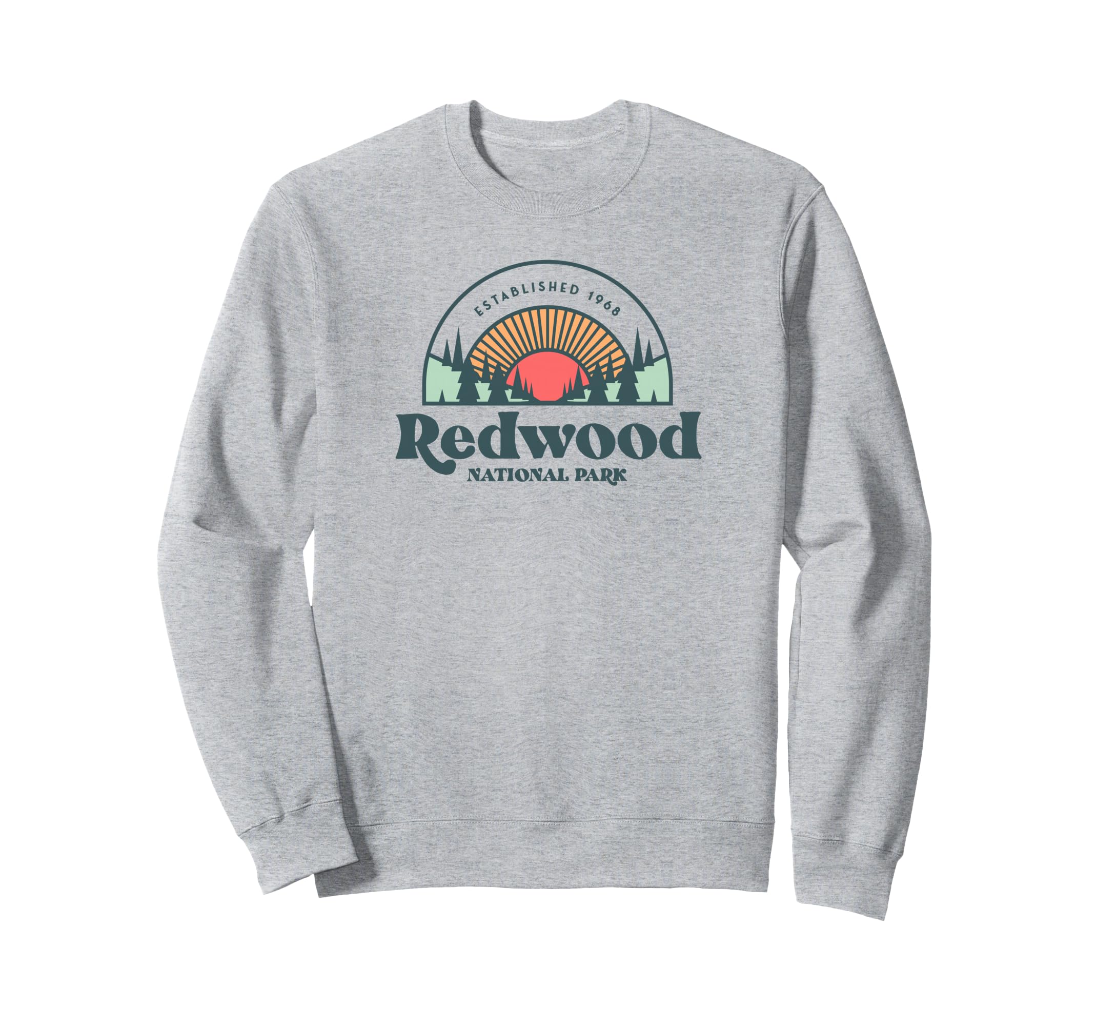 Family Vacation Redwood National Sweatshirt - Aesthetic Graphic Men Women - T-Shirt, Sweatshirt, Hoodie