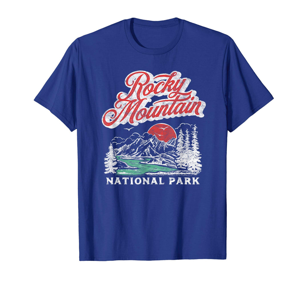 Rocky Mountain National Park 80S T-Shirt - Streetwear Style for Adults - T-Shirt, Sweatshirt, Hoodie