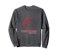 Basketball Wi Love Badger State Sweatshirt - Fun Novelty Design Unisex - T-Shirt, Sweatshirt, Hoodie