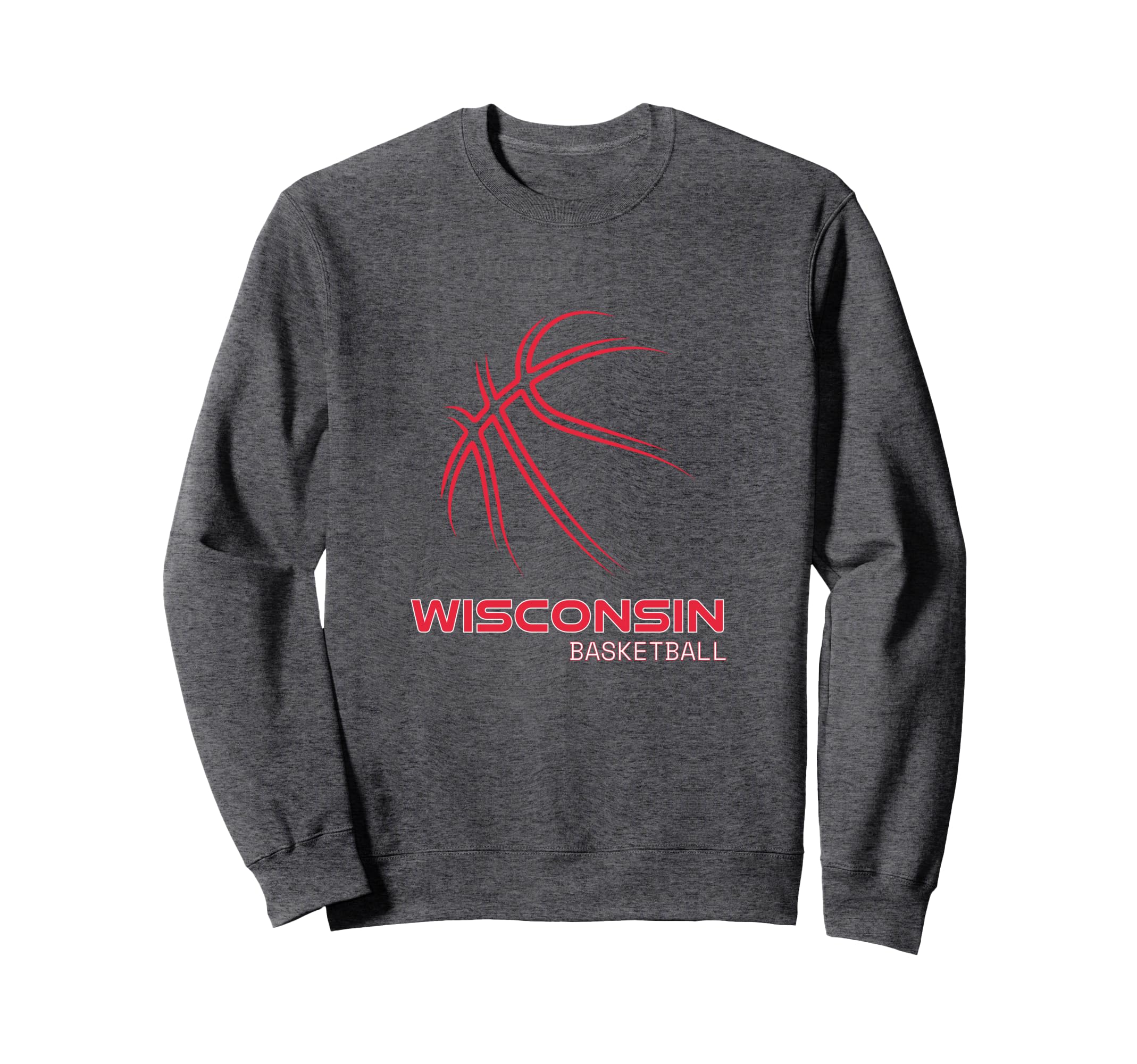Basketball Wi Love Badger State Sweatshirt - Fun Novelty Design Unisex - T-Shirt, Sweatshirt, Hoodie