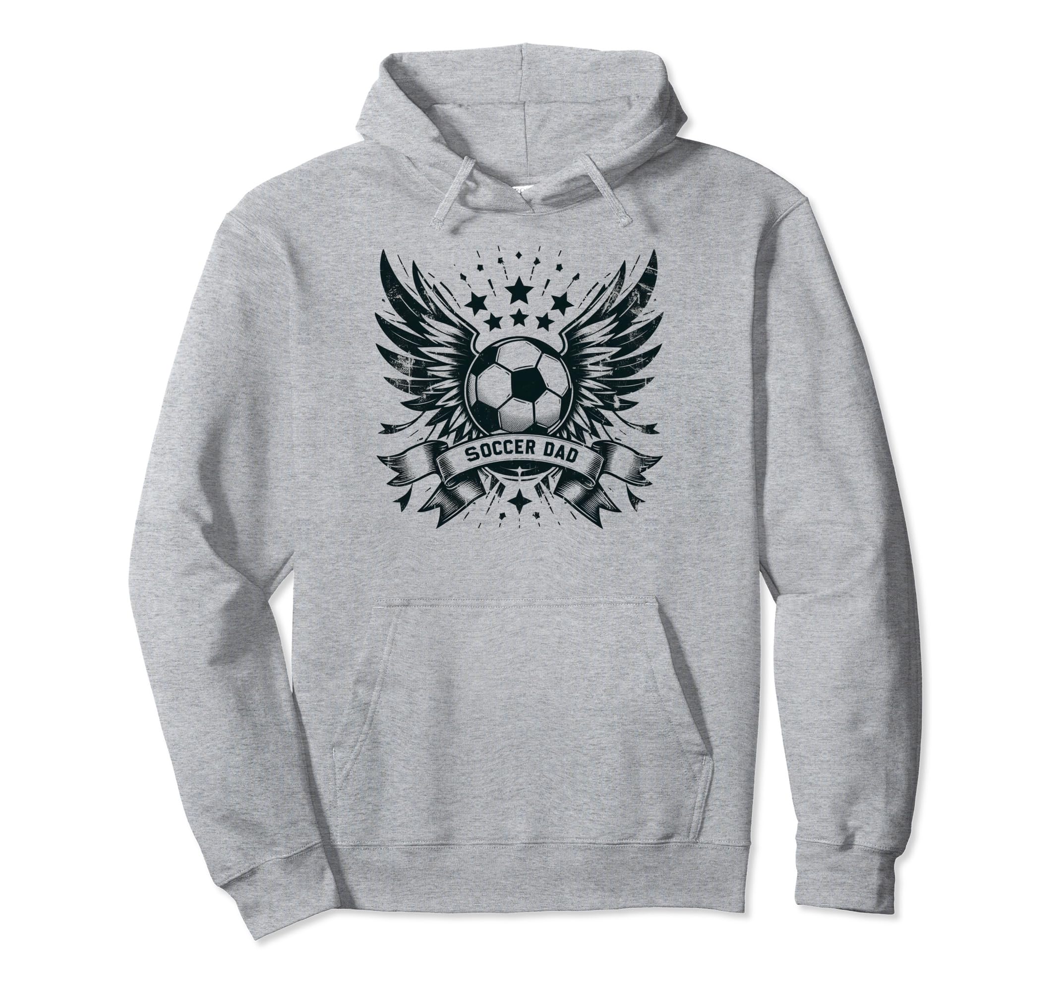 Soccer Dad Family Matching Dad Fathers Hoodie - Minimalist Print Men Women - T-Shirt, Sweatshirt, Hoodie
