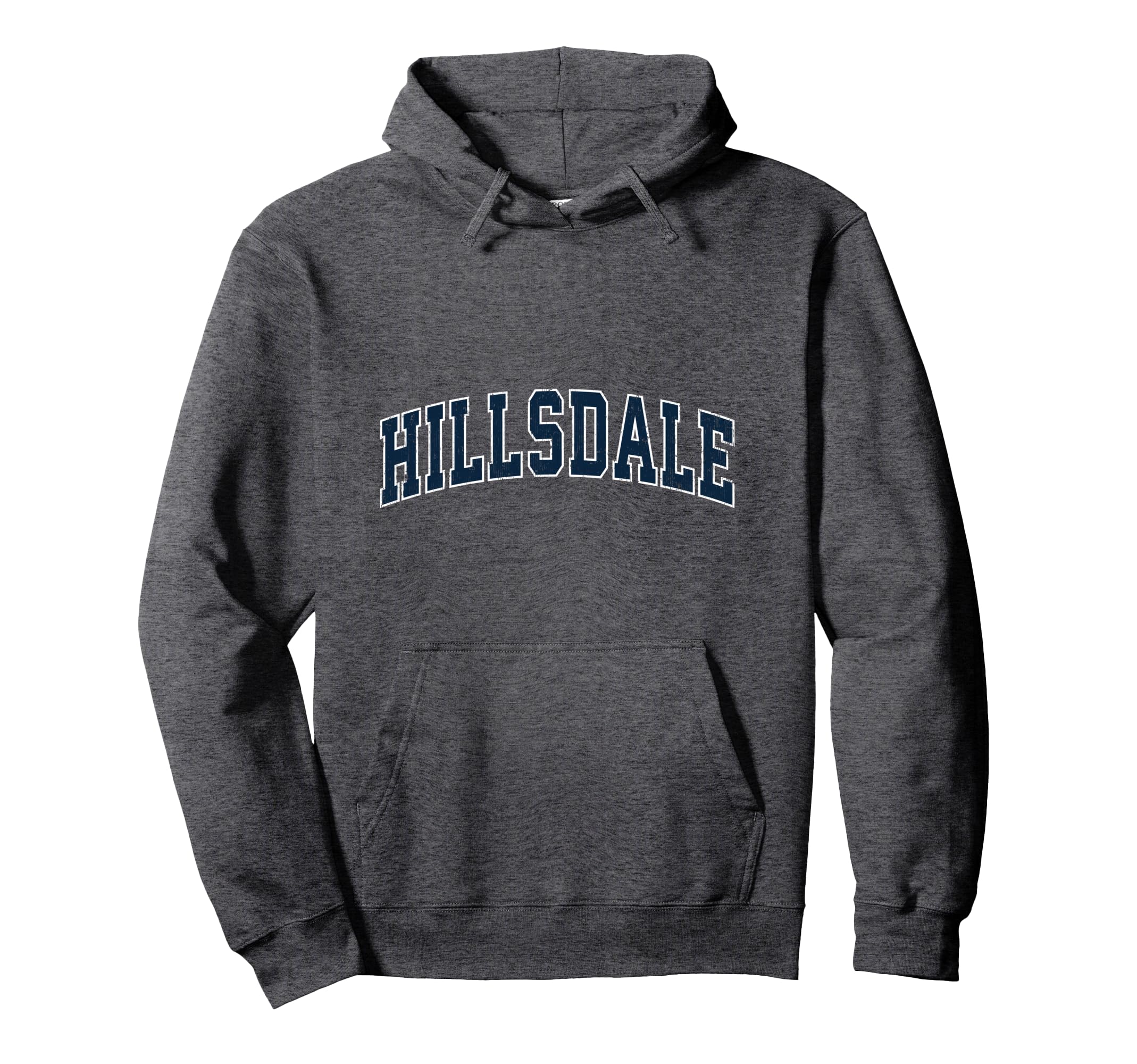 Hillsdale New Jersey Nj Sports Navy Hoodie - Graphic Print for Adults - T-Shirt, Sweatshirt, Hoodie
