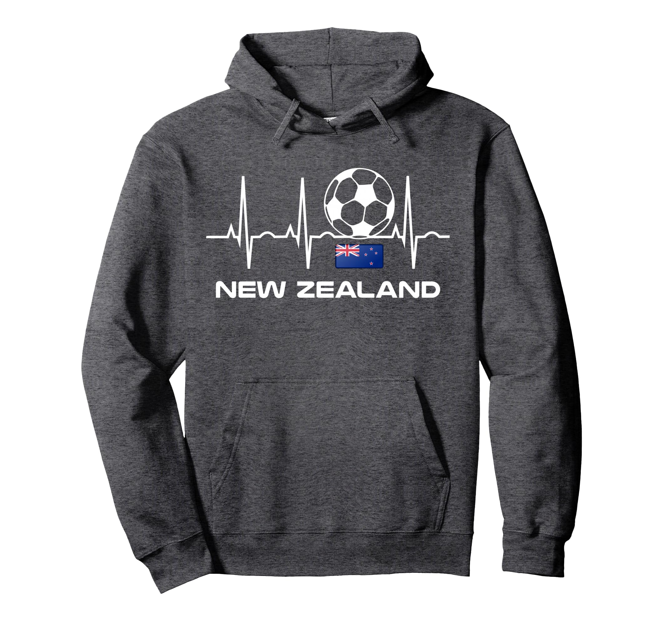New Zealand Soccer Kiwi Football Hoodie - Novelty Apparel for Adults - T-Shirt, Sweatshirt, Hoodie