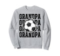 Soccer Grandpa Cracked Wall Family Sweatshirt - Graphic Print for Adults - T-Shirt, Sweatshirt, Hoodie