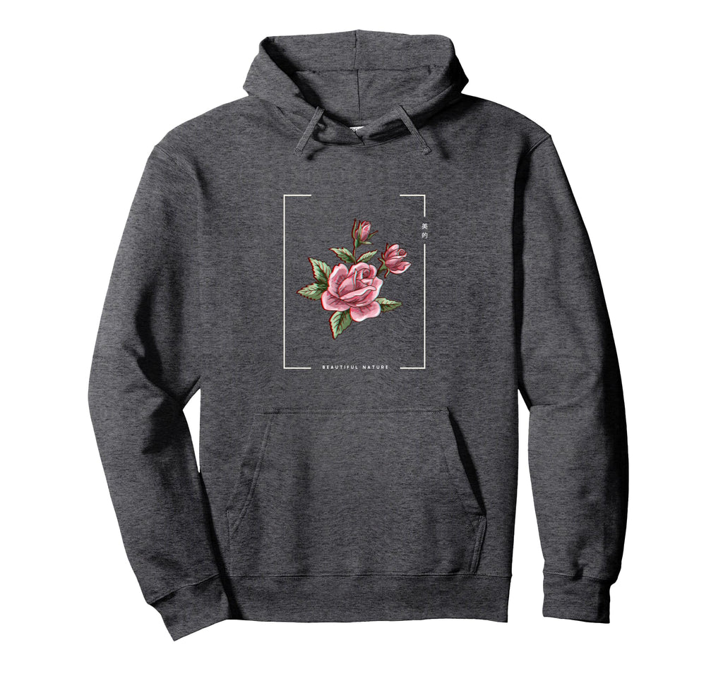 Japanese Aesthetic Vaporwave Nature Hoodie - Aesthetic Graphic Unisex - T-Shirt, Sweatshirt, Hoodie