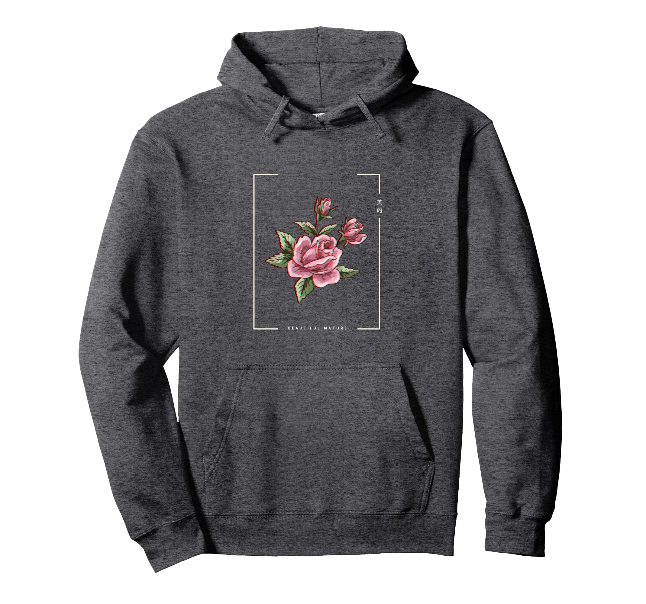 Japanese Aesthetic Vaporwave Nature Hoodie - Aesthetic Graphic Unisex - T-Shirt, Sweatshirt, Hoodie