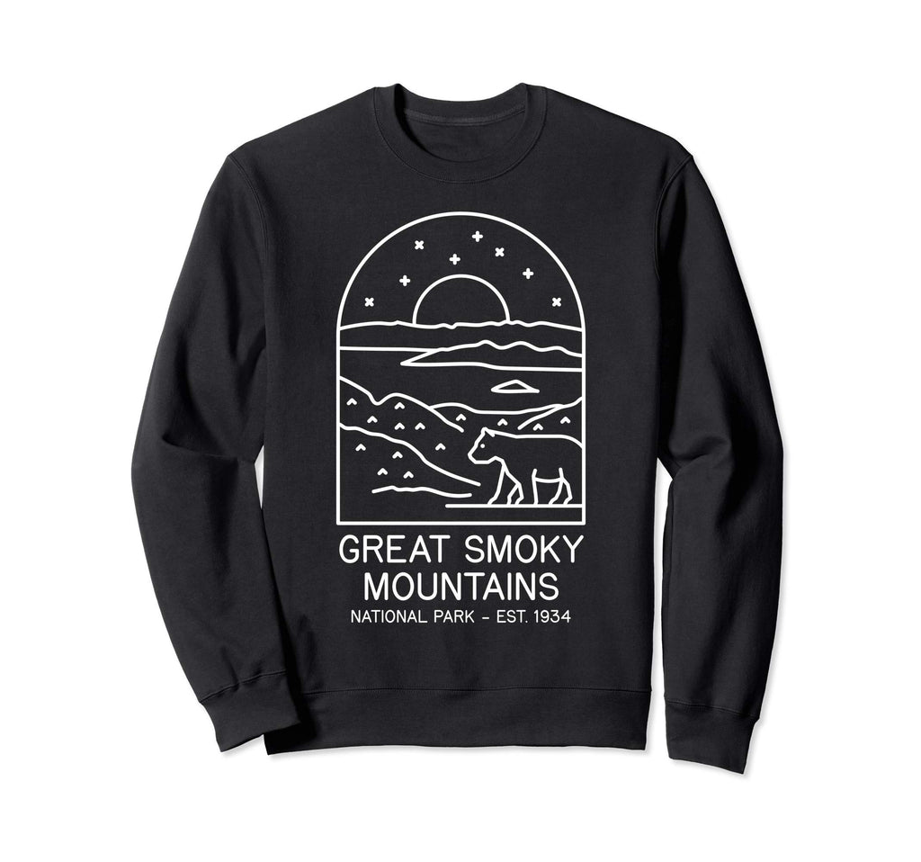 Great Smokey Mountains National Sweatshirt - Fun Novelty Design Unisex - T-Shirt, Sweatshirt, Hoodie