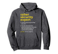Cyber Security Expert Definition Hoodie - Custom Art Print for Adults - T-Shirt, Sweatshirt, Hoodie