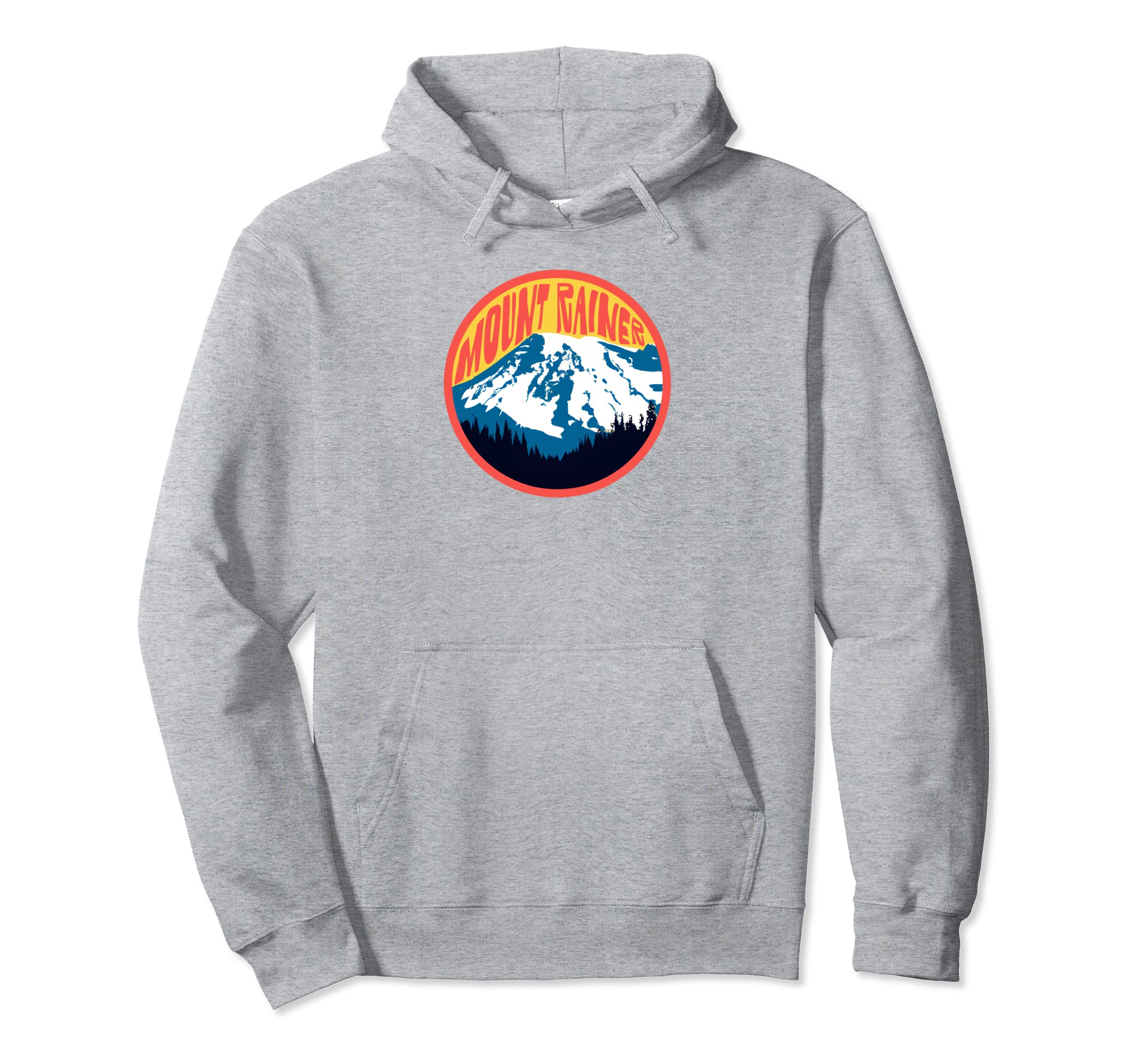 Mount Rainier Wpa National Parks Hoodie - Streetwear Style Unisex - T-Shirt, Sweatshirt, Hoodie