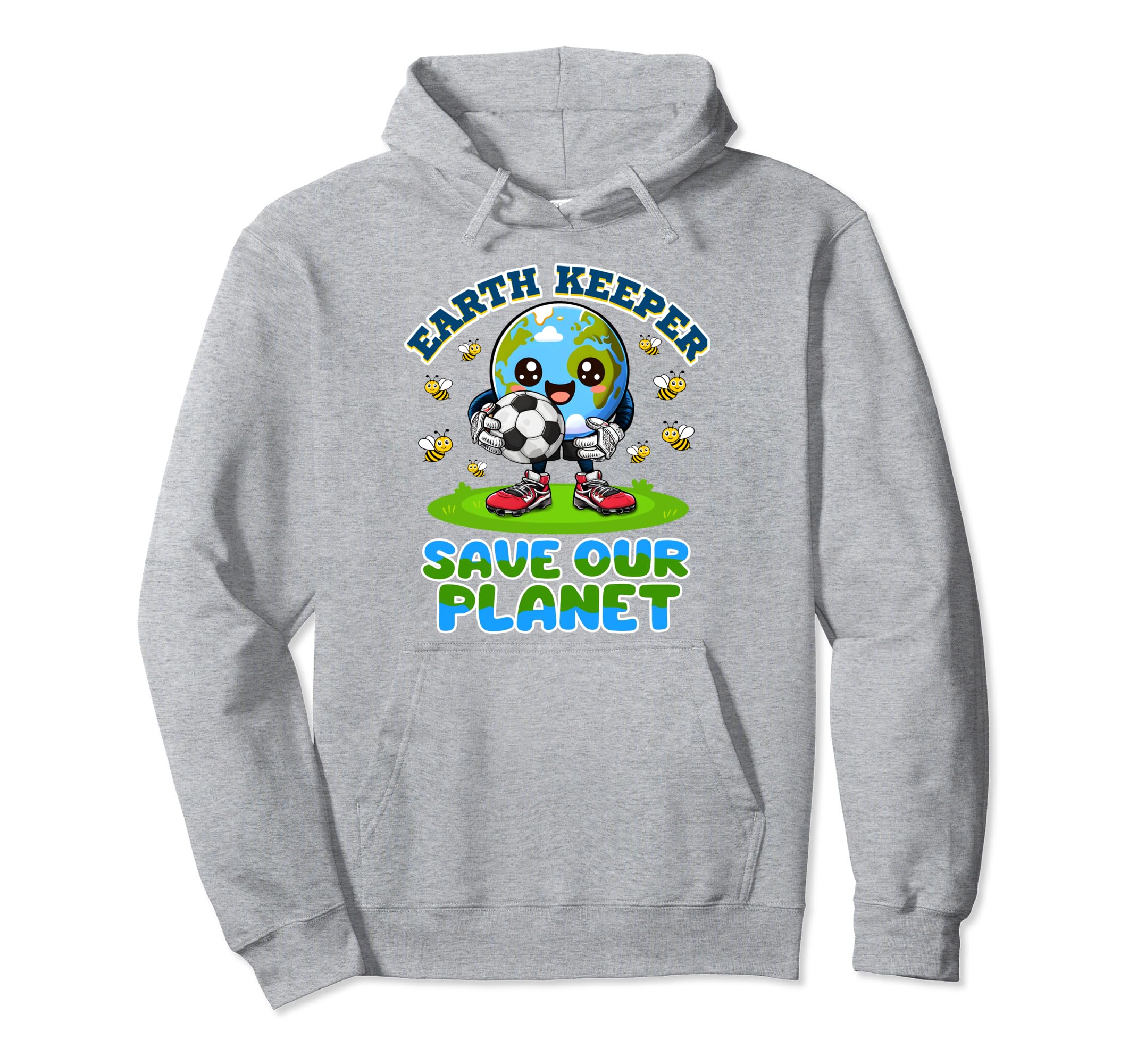 Earth Keeper Save Our Planet Earth Day Hoodie - Trendy Graphic for Adults - T-Shirt, Sweatshirt, Hoodie