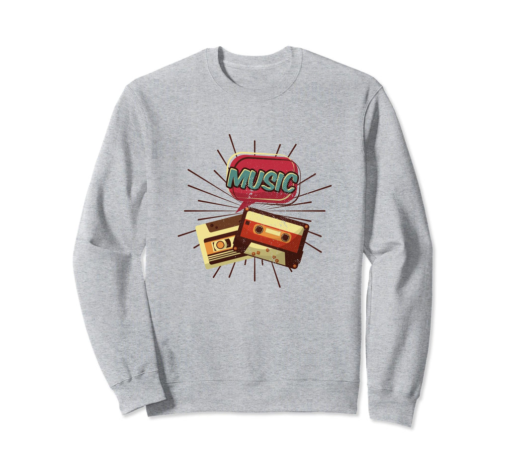 Music Cassette Tape Matching Sweatshirt - Custom Art Print for Adults - T-Shirt, Sweatshirt, Hoodie