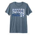 Groovy Soccer Mom Coquette Bow Game T-Shirt - Streetwear Style Men Women - T-Shirt, Sweatshirt, Hoodie