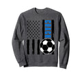 Usa Flag Soccer Coach Funny Soccer Sweatshirt - Custom Art Print Men Women - T-Shirt, Sweatshirt, Hoodie