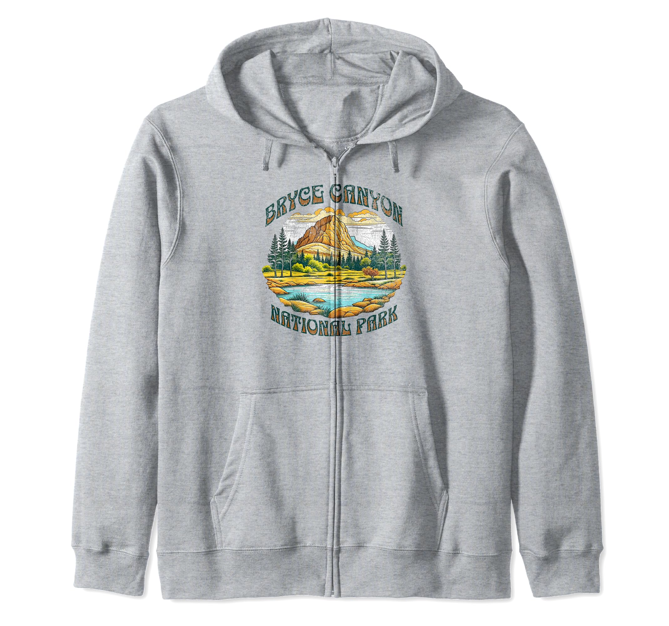 Bryce Canyon National Park Utah Usa Hoodie - Fun Novelty Design for Adults - T-Shirt, Sweatshirt, Hoodie