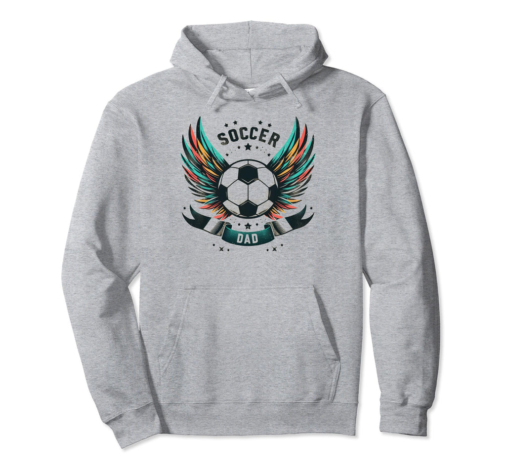 Soccer Dad Family Matching Dad Hoodie - Casual Everyday Wear Unisex - T-Shirt, Sweatshirt, Hoodie
