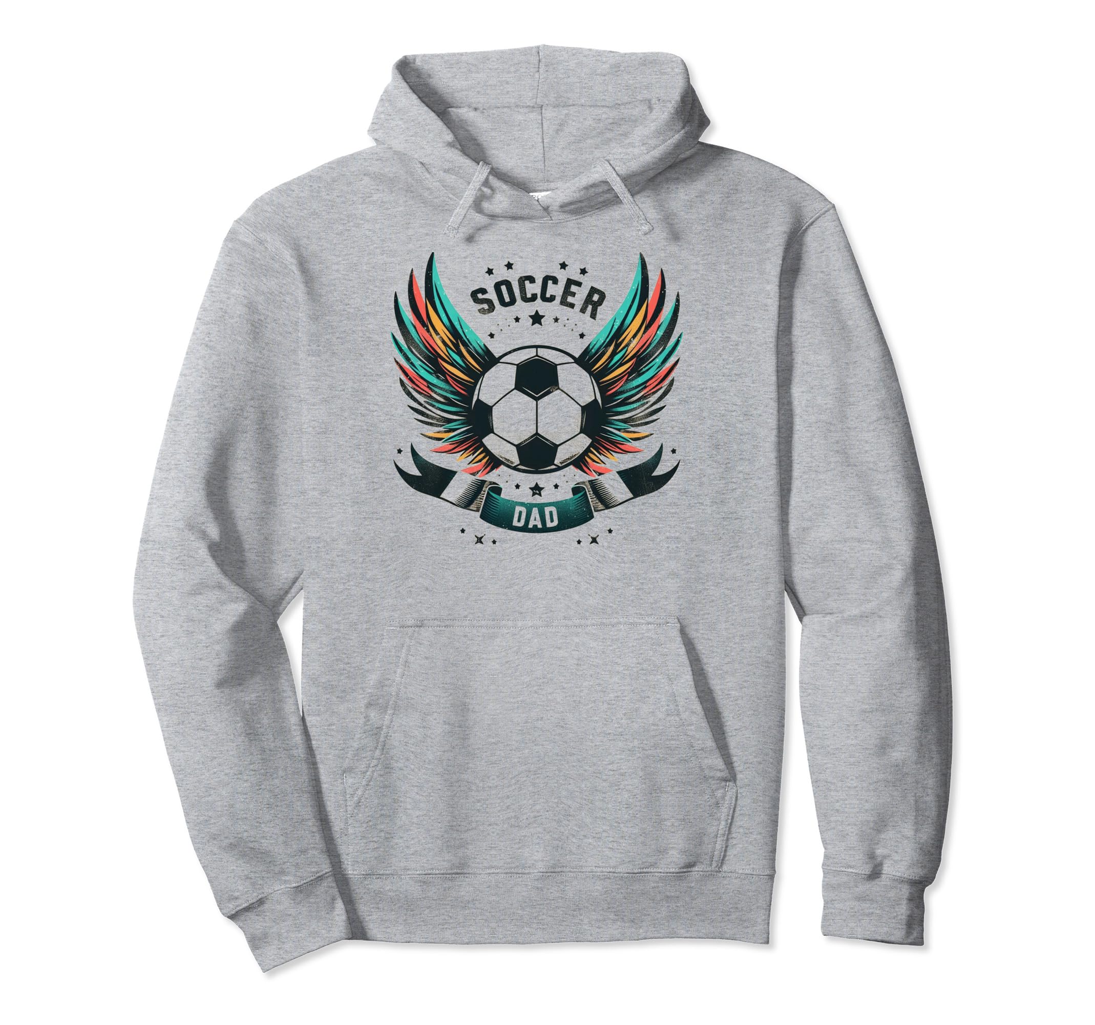 Soccer Dad Family Matching Dad Hoodie - Casual Everyday Wear Unisex - T-Shirt, Sweatshirt, Hoodie