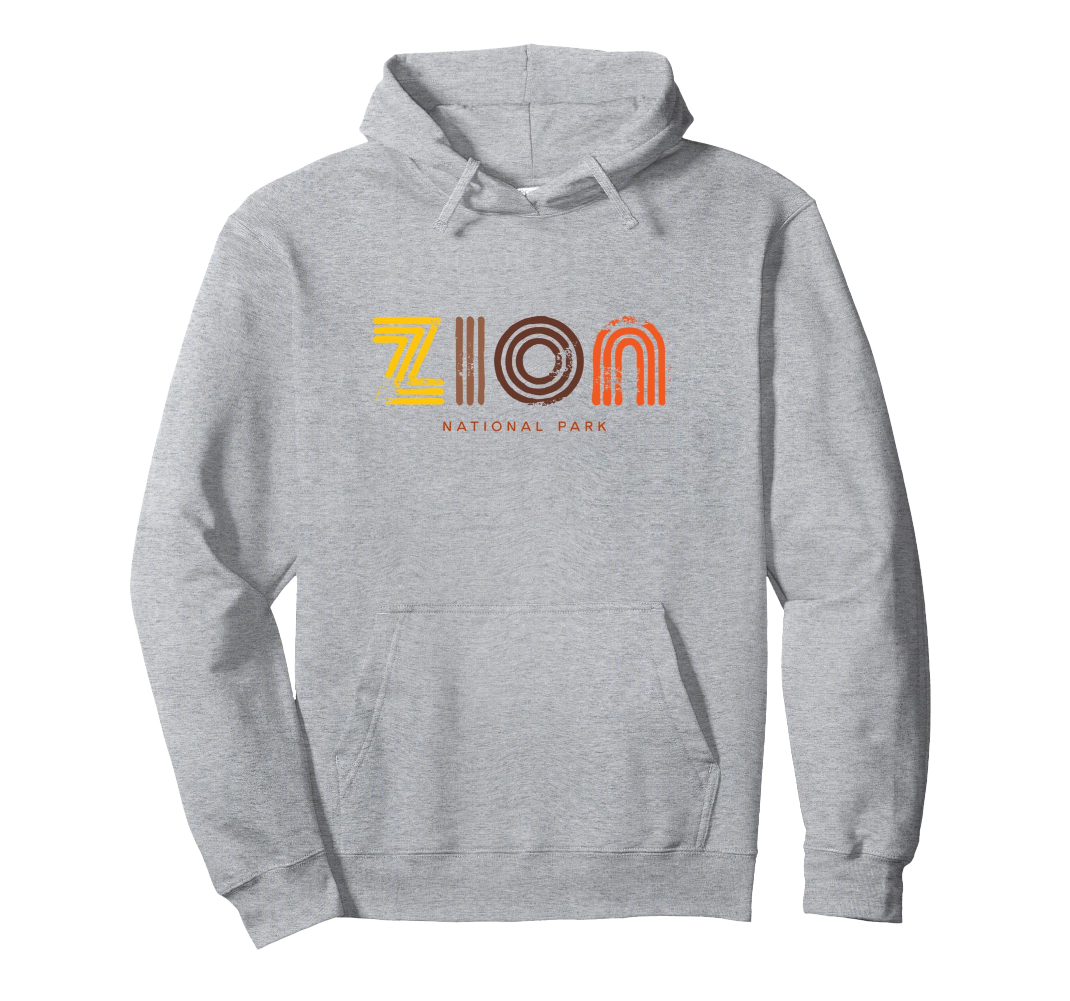 Zion National Park 70S 80S Type Hoodie - Aesthetic Graphic Men Women - T-Shirt, Sweatshirt, Hoodie