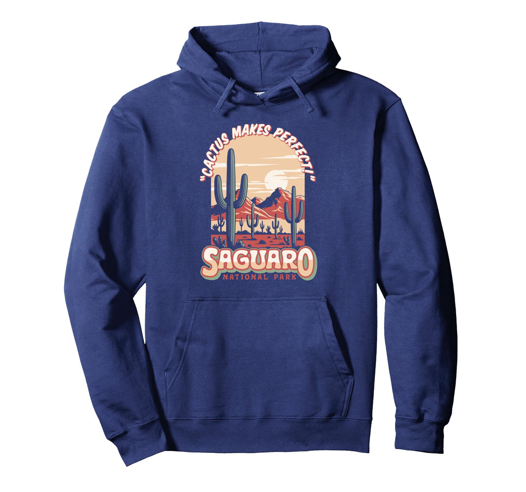 Saguaro National Park Funny Cactus Hoodie - Minimalist Print Men Women - T-Shirt, Sweatshirt, Hoodie