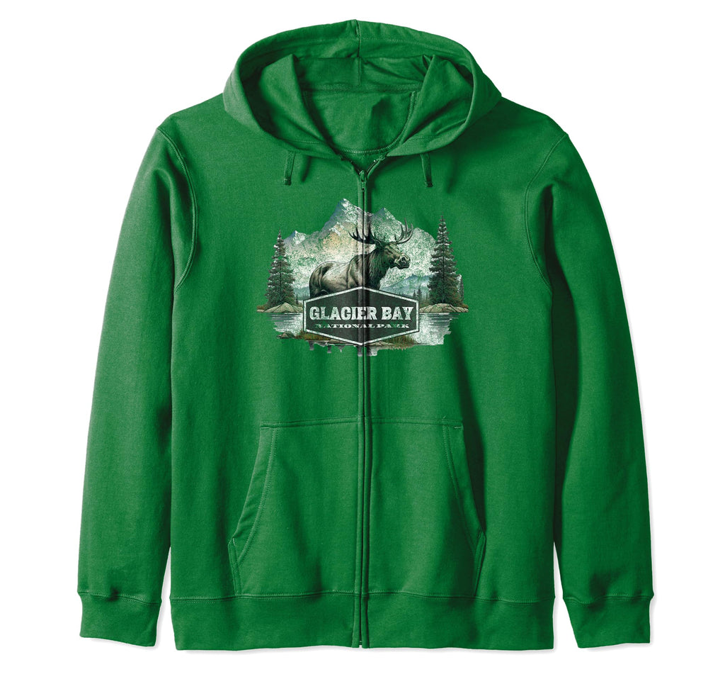 Glacier Bay National Park Alaska Usa T-Shirt - Minimalist Print Men Women - T-Shirt, Sweatshirt, Hoodie