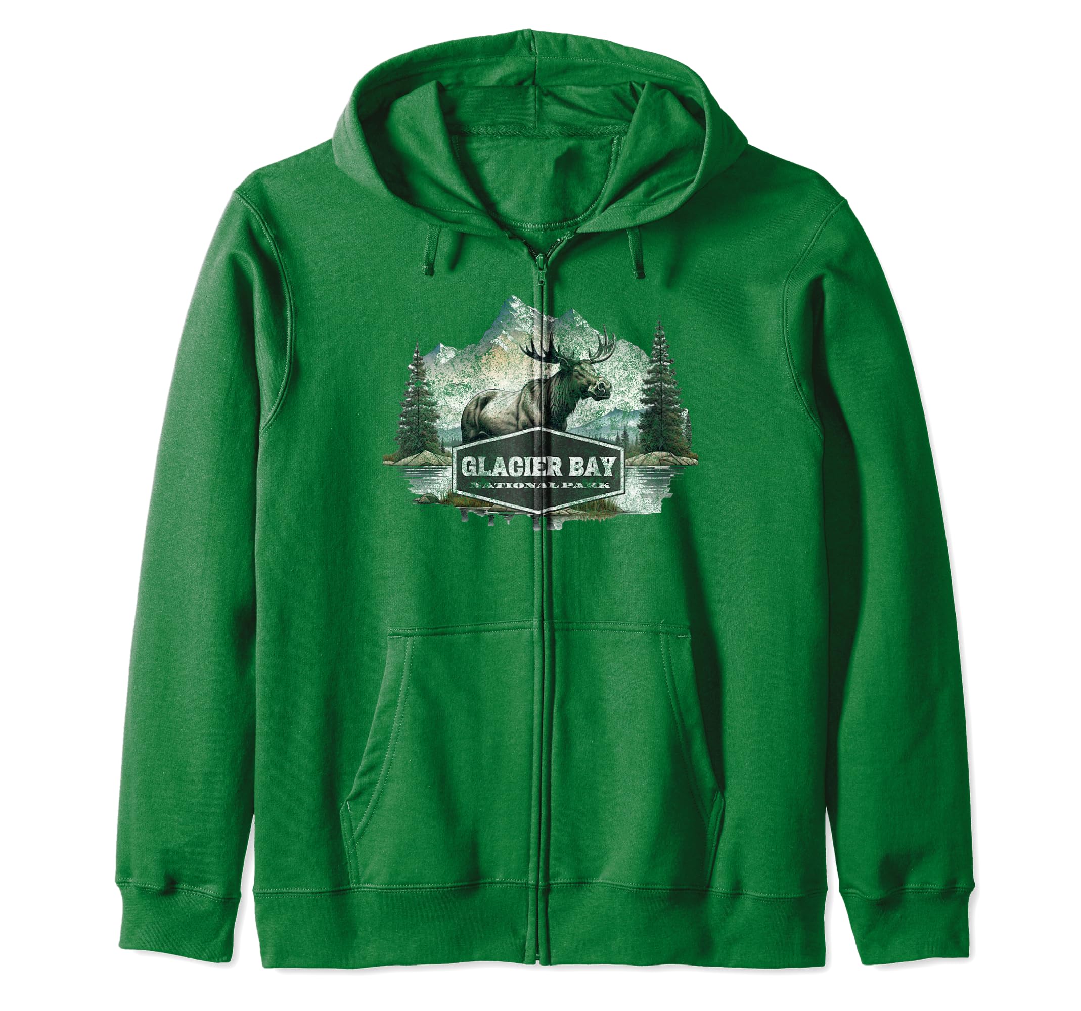 Glacier Bay National Park Alaska Usa T-Shirt - Minimalist Print Men Women - T-Shirt, Sweatshirt, Hoodie