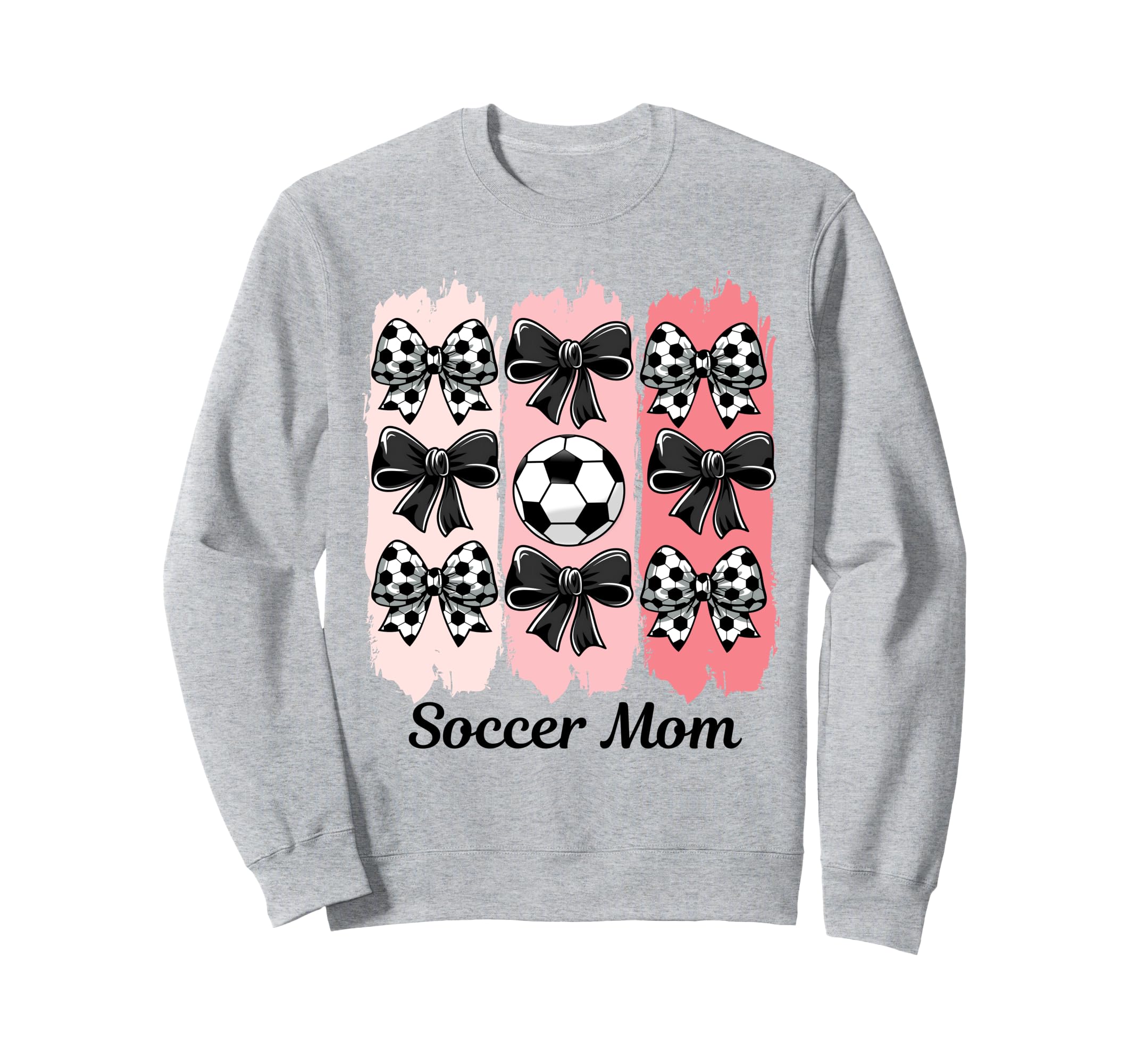 Soccer Mom Coquette Bow Soccer Mom Sweatshirt - Custom Art Print Men Women - T-Shirt, Sweatshirt, Hoodie