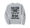 Proud Soccer Dad Soccer Player Sweatshirt - Unique Graphic for Adults - T-Shirt, Sweatshirt, Hoodie