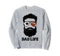 Soccer Football Dad Messy Hair Sweatshirt - Novelty Apparel Men Women - T-Shirt, Sweatshirt, Hoodie