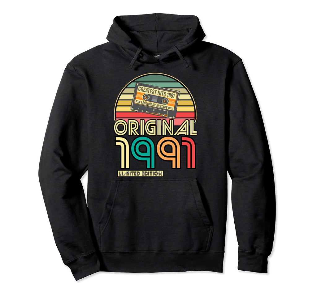 Legendary Since 1991 Birthday 1991 Hoodie - Minimalist Print Unisex - T-Shirt, Sweatshirt, Hoodie
