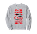 Soccer Players Wife Designs Sweatshirt - Streetwear Style for Adults - T-Shirt, Sweatshirt, Hoodie