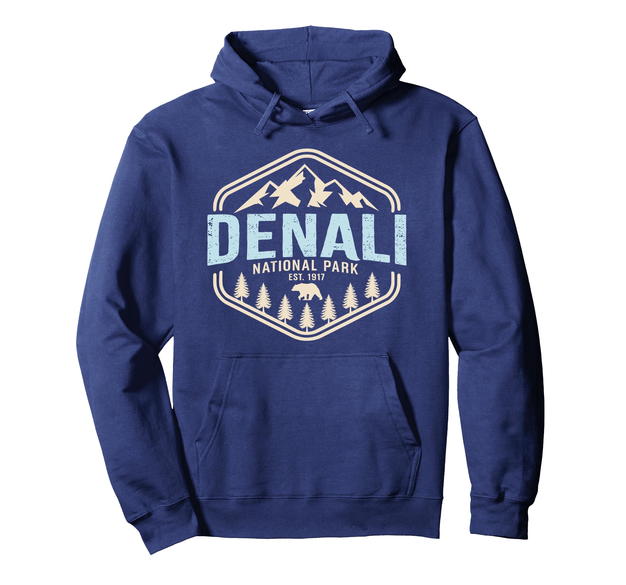 Denali National Park Alaska Mountains Hoodie - Streetwear Style Unisex - T-Shirt, Sweatshirt, Hoodie