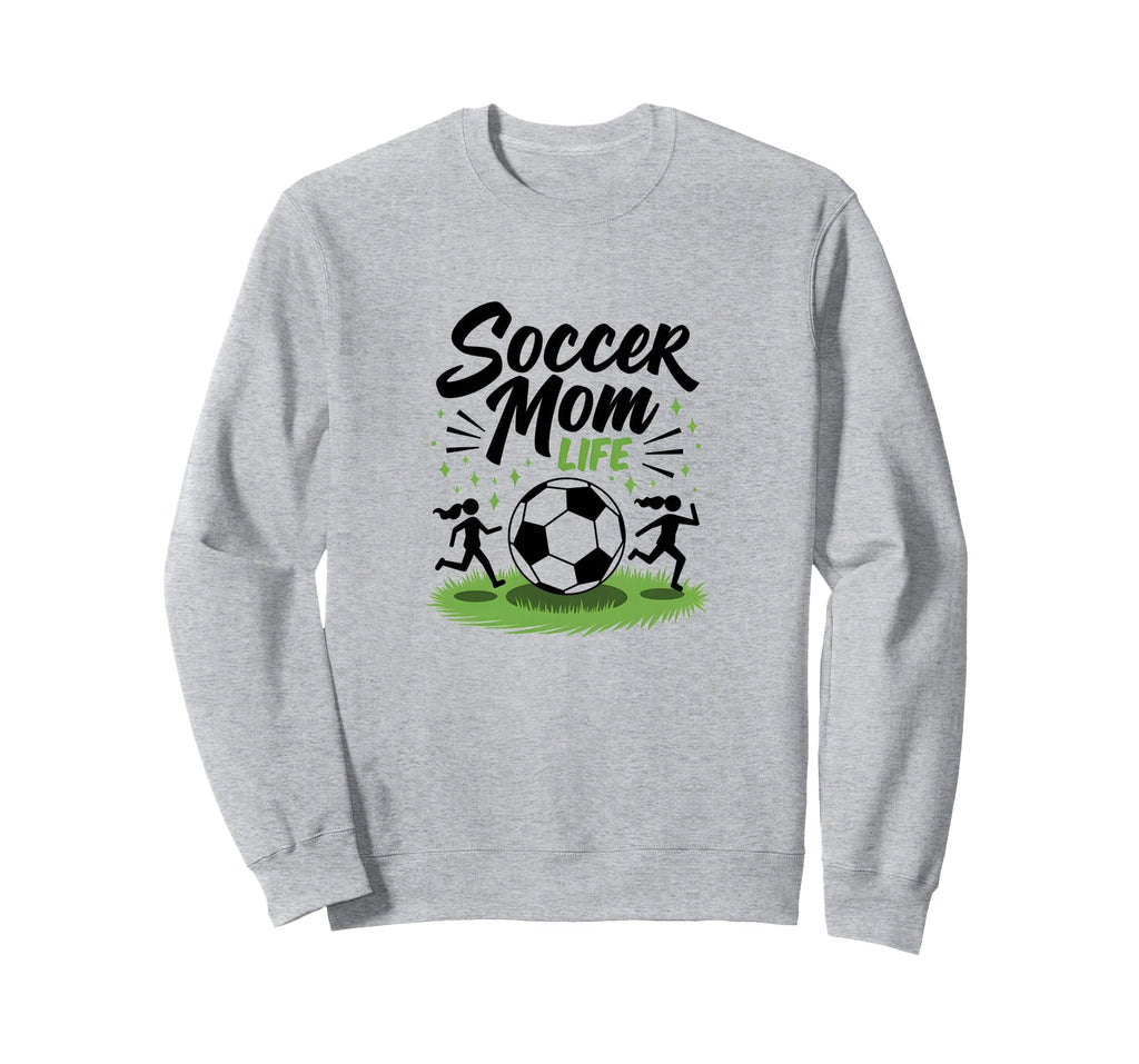 Soccer Mom Life Proud Parent Team Sweatshirt - Minimalist Print for Adults - T-Shirt, Sweatshirt, Hoodie