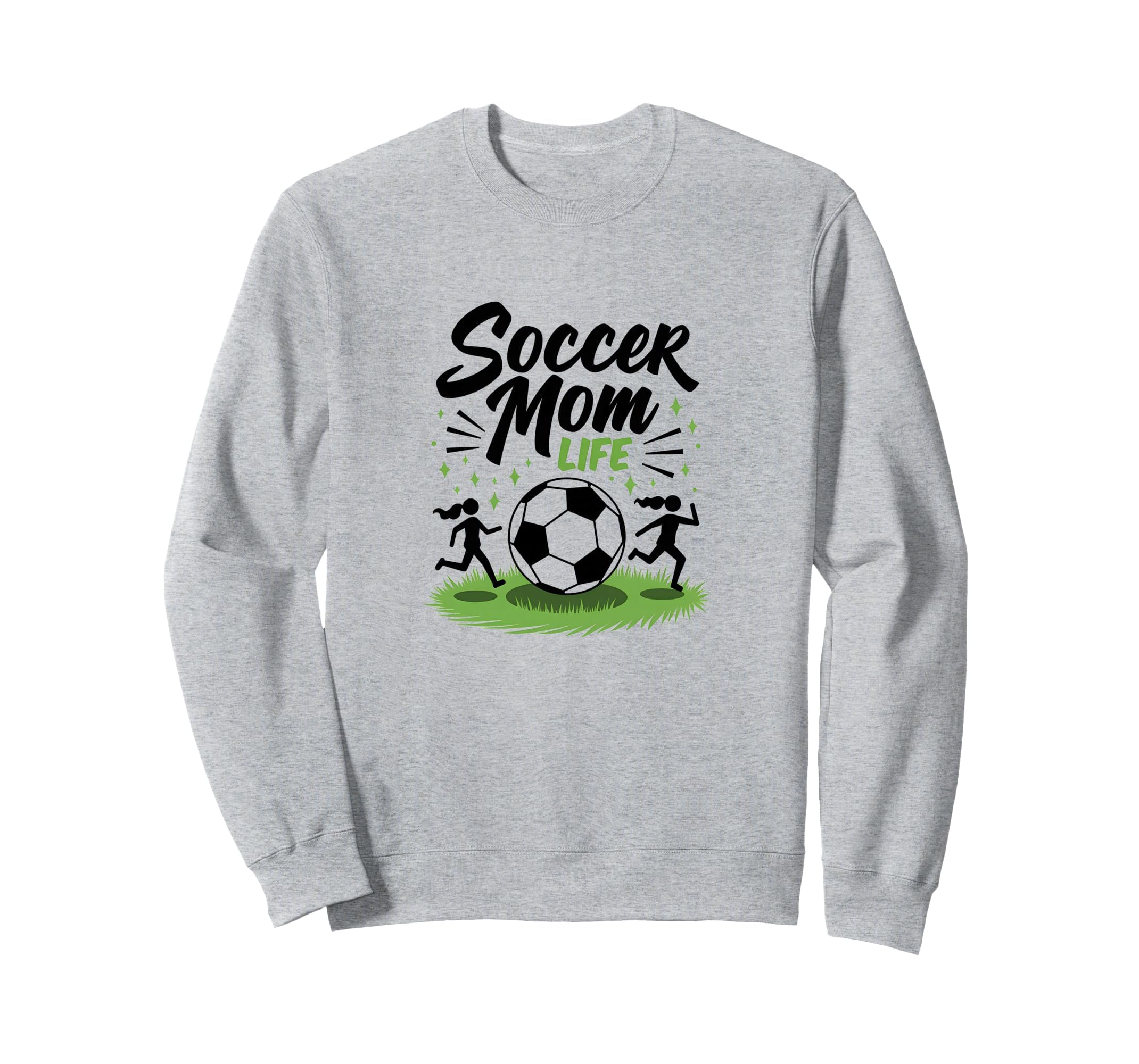 Soccer Mom Life Proud Parent Team Sweatshirt - Minimalist Print for Adults - T-Shirt, Sweatshirt, Hoodie