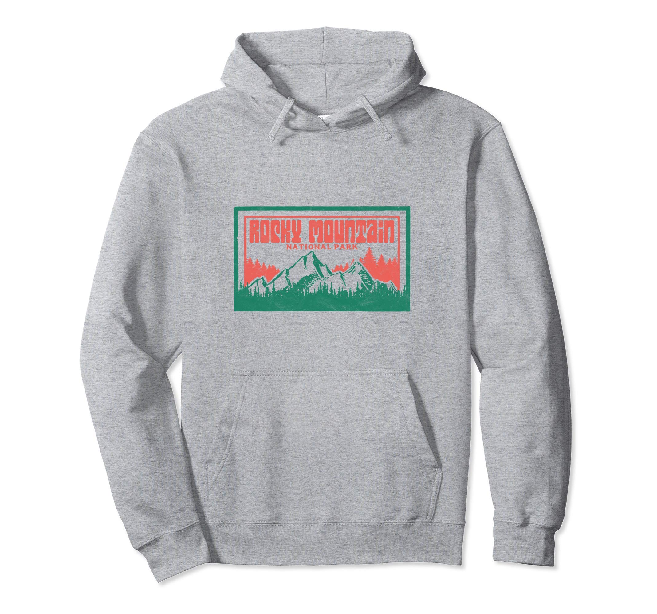 Rocky Mountain National Park Colorado Hoodie - Custom Art Print Men Women - T-Shirt, Sweatshirt, Hoodie