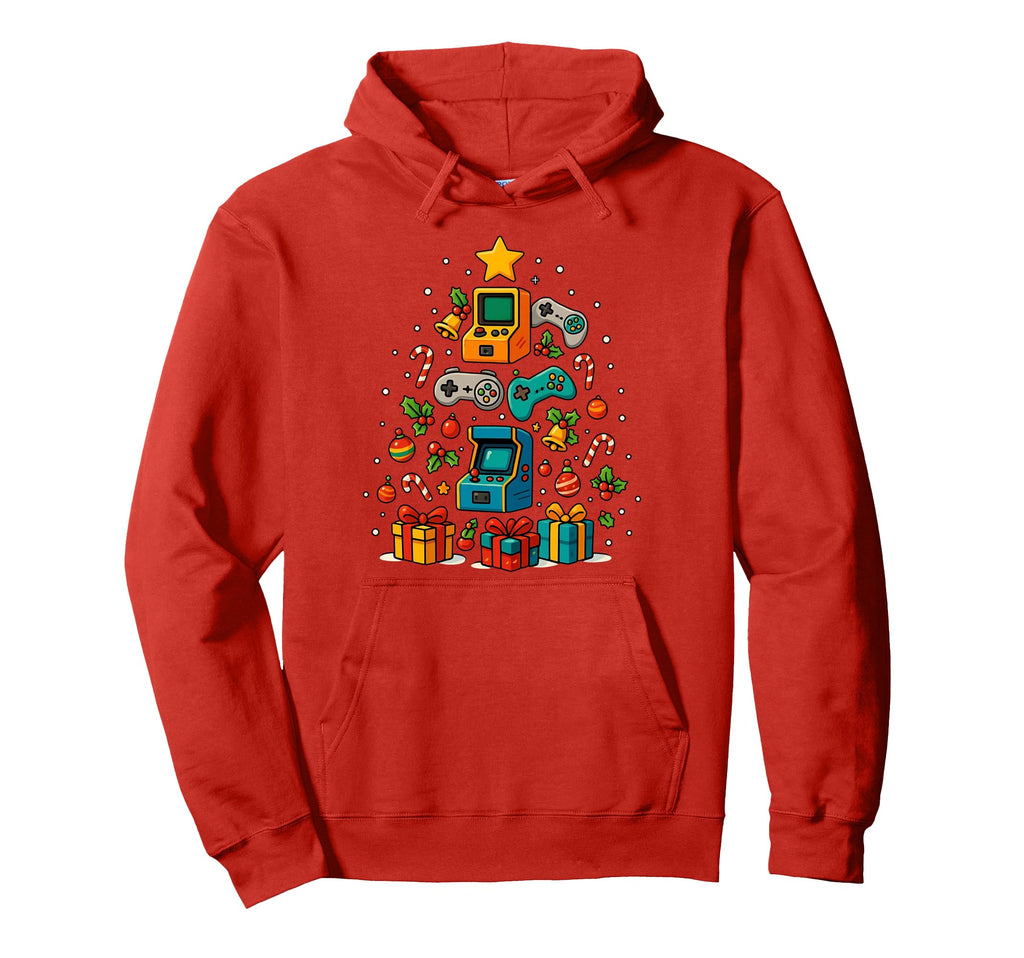 Arcade Games Slot Machine Gaming Tree Hoodie - Streetwear Style for Adults - T-Shirt, Sweatshirt, Hoodie