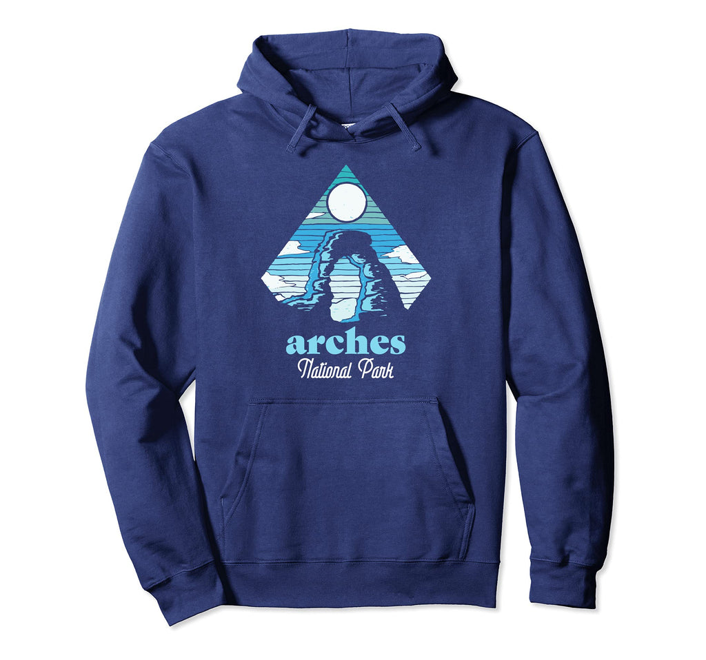 Arches National Park Artistic Hoodie - Unique Graphic Men Women - T-Shirt, Sweatshirt, Hoodie