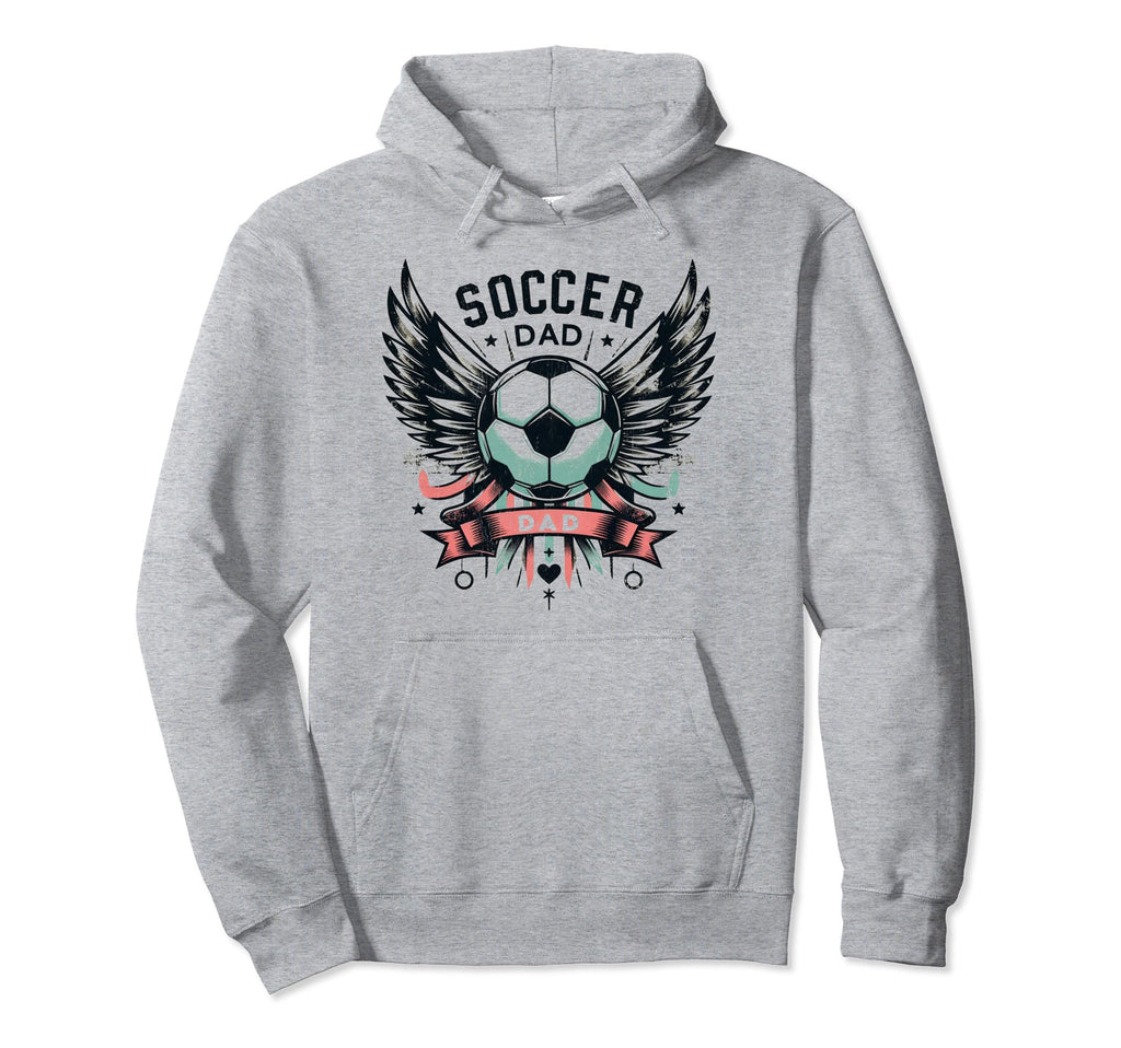 Soccer Dad Family Matching Dad Fathers Hoodie - Novelty Apparel for Adults - T-Shirt, Sweatshirt, Hoodie