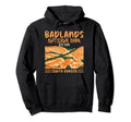 National Park Badlands National Park Hoodie - Minimalist Print for Adults - T-Shirt, Sweatshirt, Hoodie