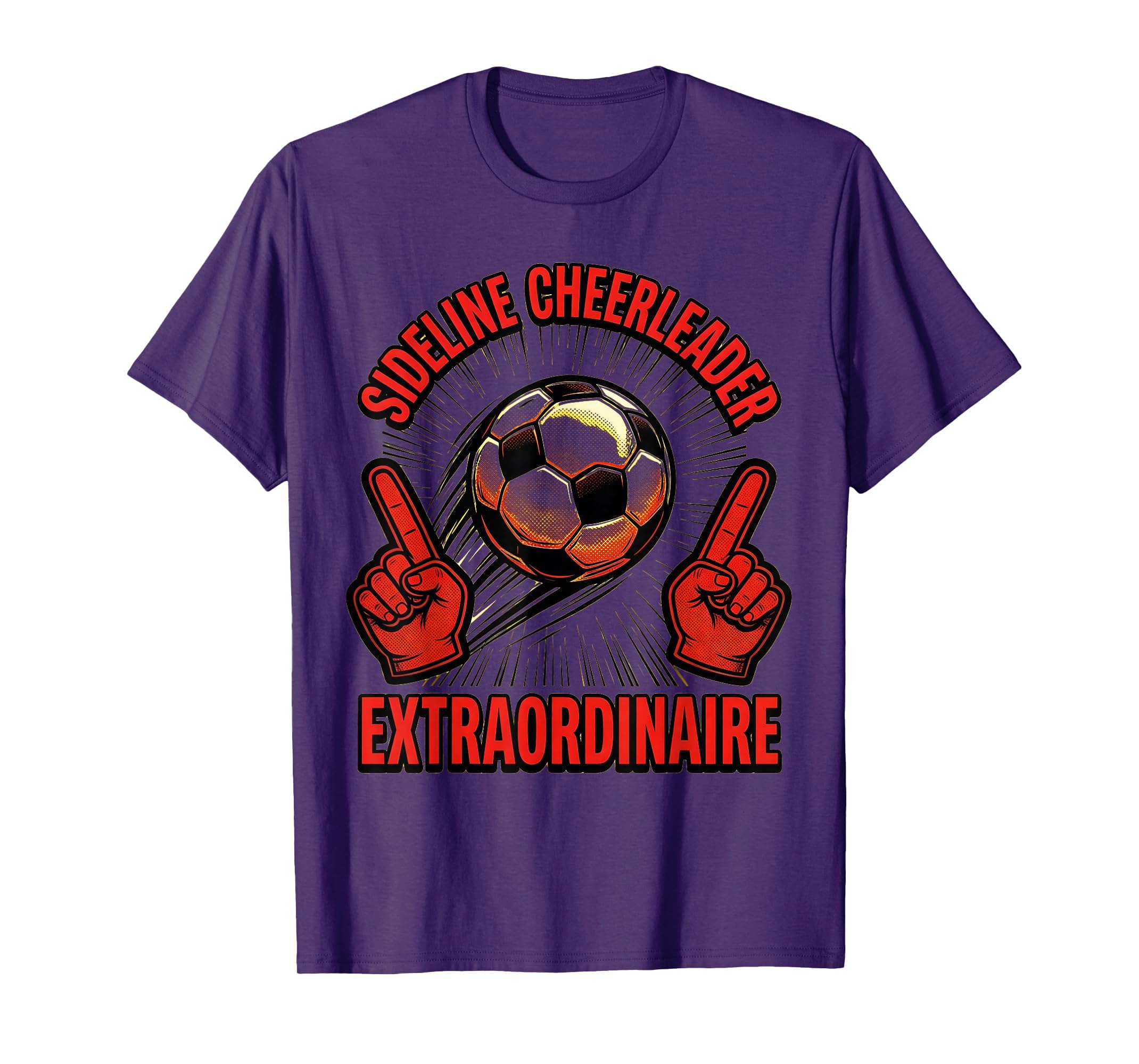 Sideline Cheerleader Extraordinaire T-Shirt - Minimalist Print Men Women - T-Shirt, Sweatshirt, Hoodie