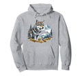 Wolf Hiking Travel Camping Outdoors Usa Hoodie - Graphic Print Men Women - T-Shirt, Sweatshirt, Hoodie