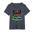 Goals Snacks Minivans Soccer Mom Life T-Shirt - Graphic Print Men Women - T-Shirt, Sweatshirt, Hoodie