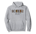 Soccer Dad Leopard Soccer Player Hoodie - Custom Art Print for Adults - T-Shirt, Sweatshirt, Hoodie
