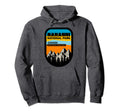 Nahanni National Canada Park Badge Hoodie - Aesthetic Graphic Unisex - T-Shirt, Sweatshirt, Hoodie