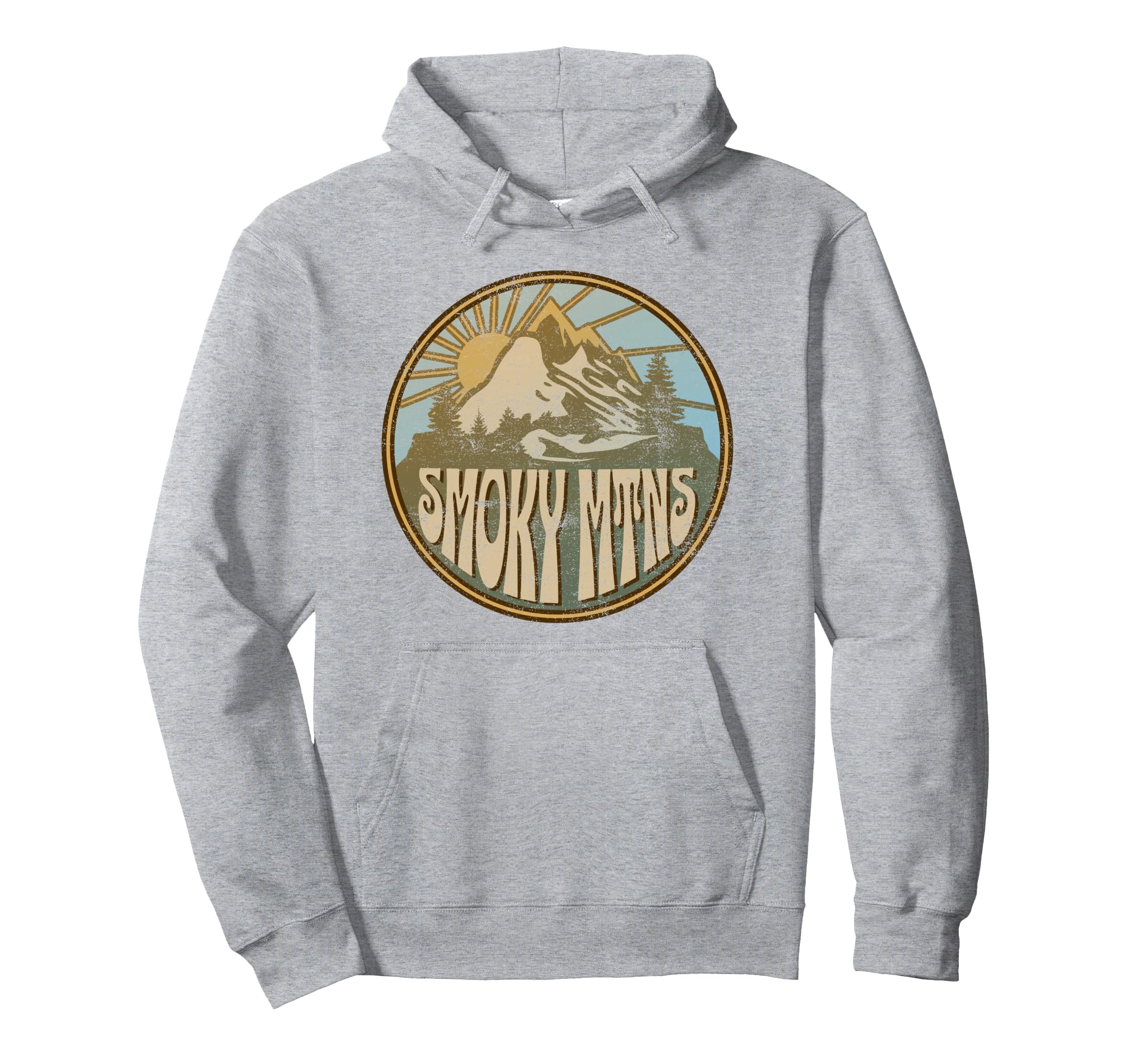 Smoky Mountains Tennessee Nature Hoodie - Graphic Print for Adults - T-Shirt, Sweatshirt, Hoodie