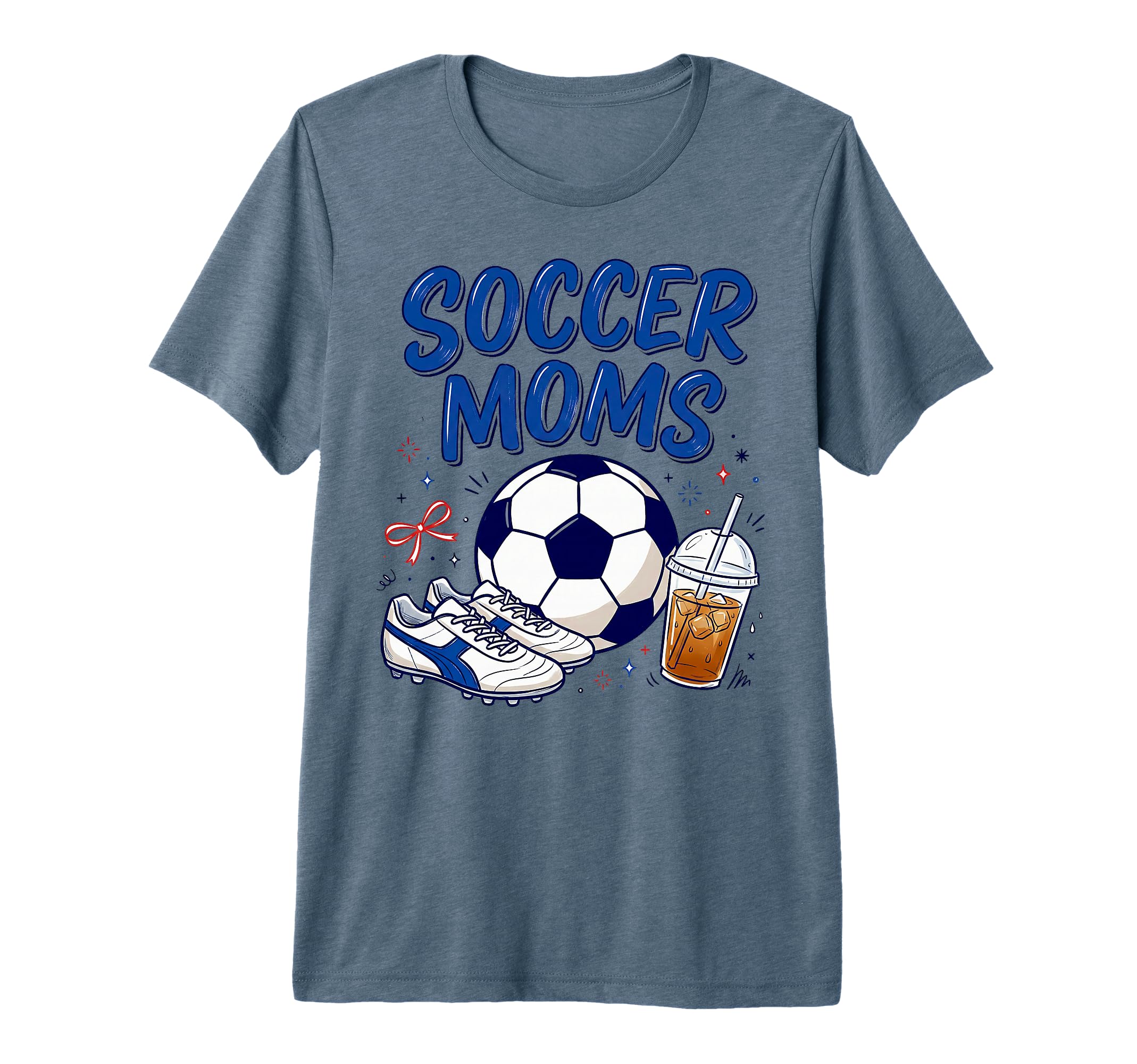 Soccer Mom Sport Game Day Soccer T-Shirt - Fun Novelty Design Men Women - T-Shirt, Sweatshirt, Hoodie