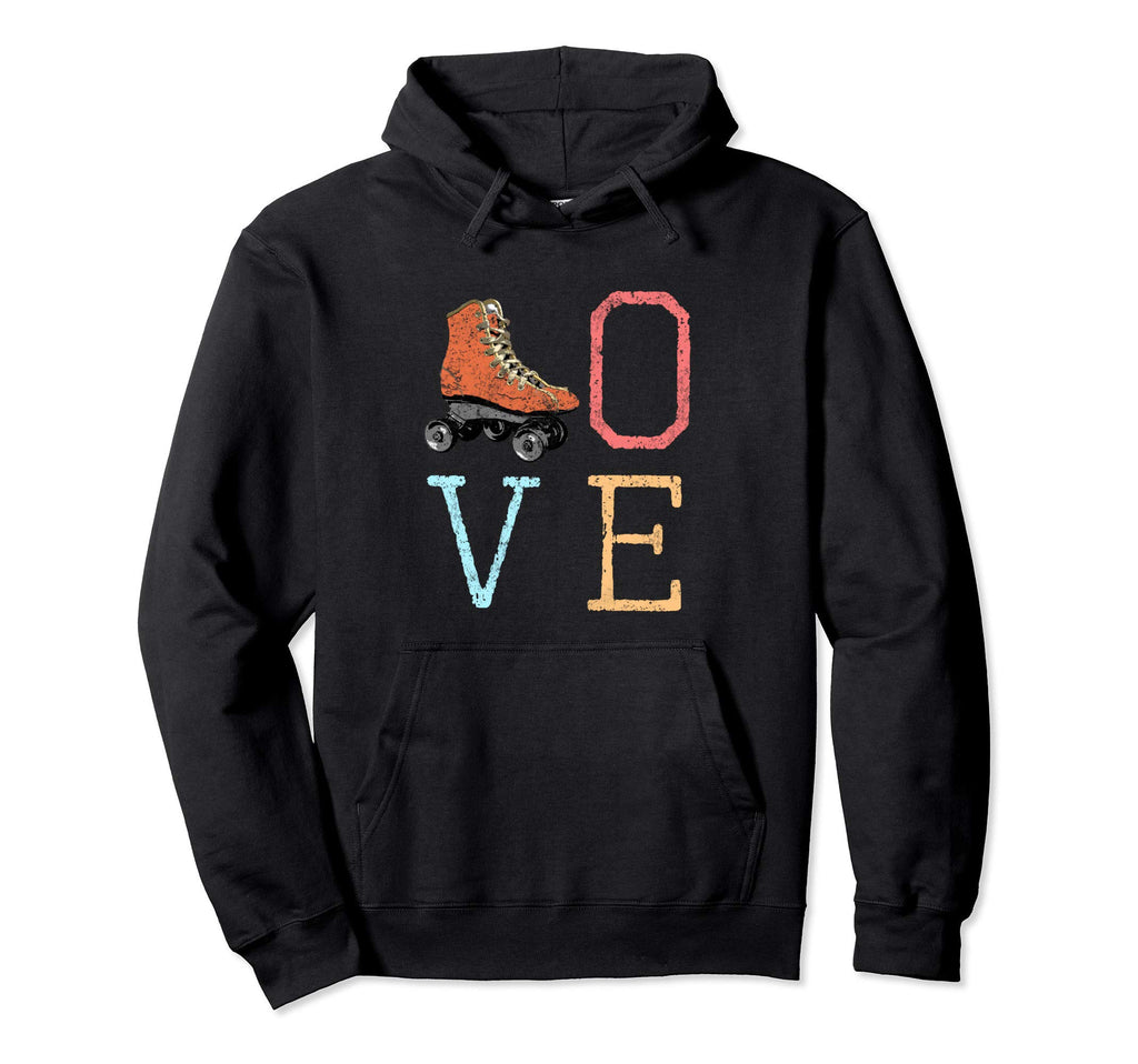 70S Skate Love Roller Skating Gift Hoodie - Aesthetic Graphic for Adults - T-Shirt, Sweatshirt, Hoodie