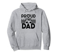 Proud Soccer Dad Father Sport Soccer Hoodie - Custom Art Print Unisex - T-Shirt, Sweatshirt, Hoodie