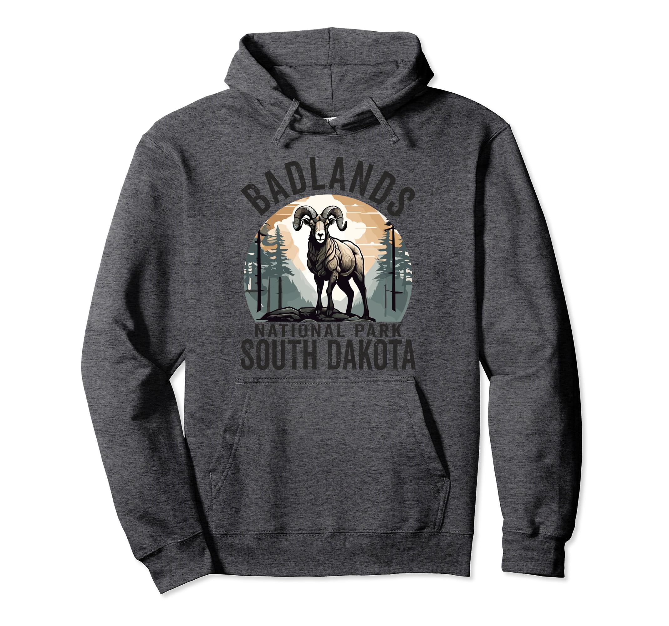 Badlands National Park South Dakota Hoodie - Fun Novelty Design Men Women - T-Shirt, Sweatshirt, Hoodie