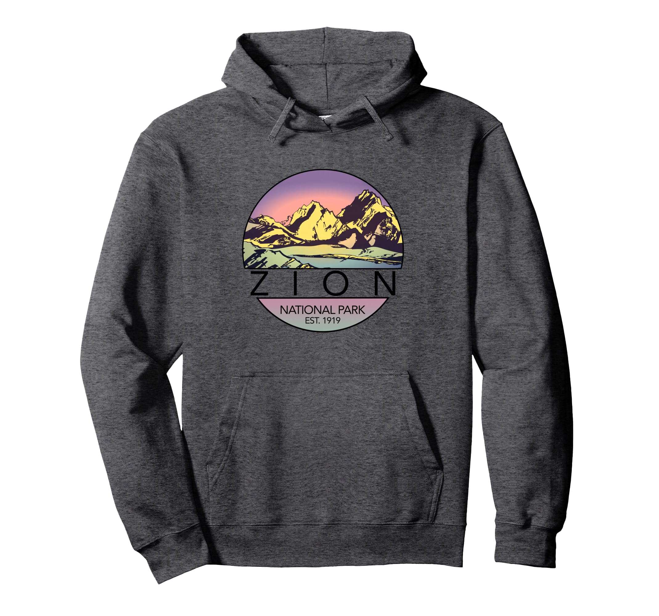 Zion National Parks Hoodie - Fun Novelty Design Men Women - T-Shirt, Sweatshirt, Hoodie